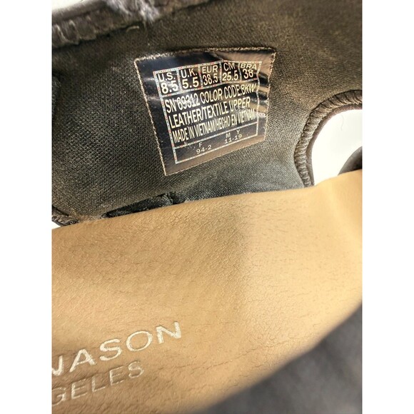 Mark Nason Leather Platform Sandal Adjustable Slingback Chunky Women Size 8.5 - Picture 9 of 9